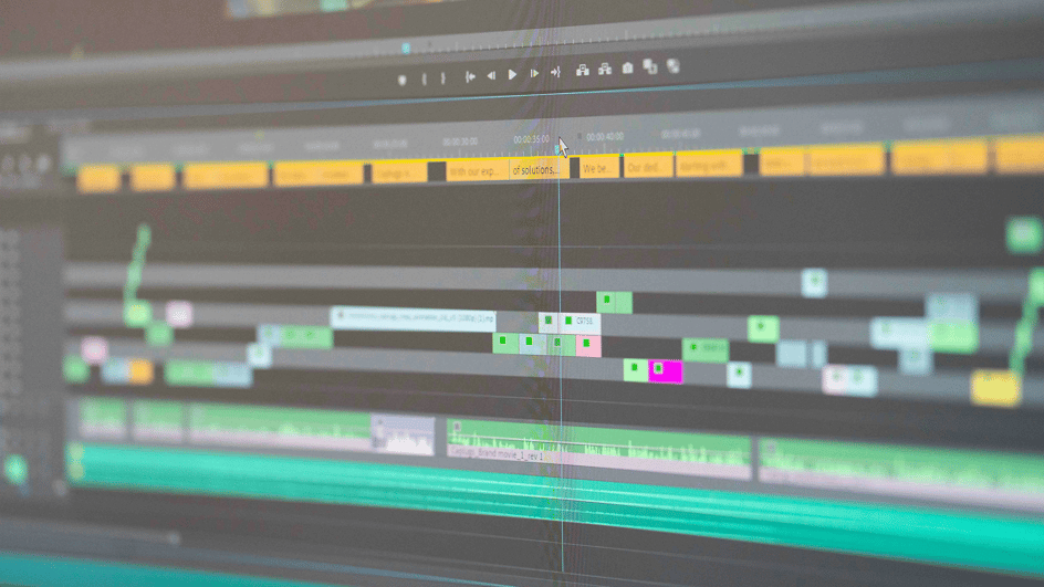  A non-linear editing program which utilizes AI text based editing features.
